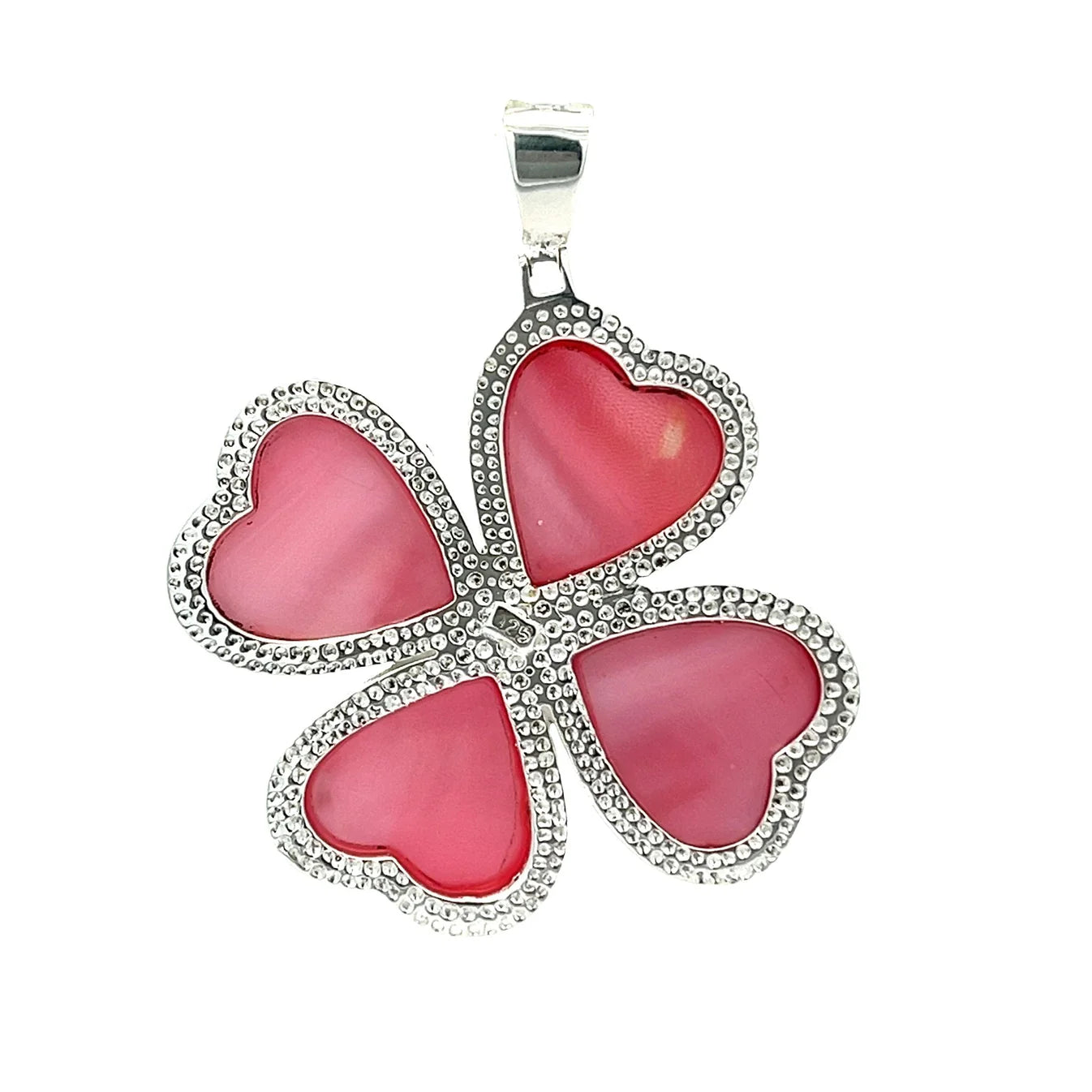Sterling Silver Four-leaf Clover Pendant