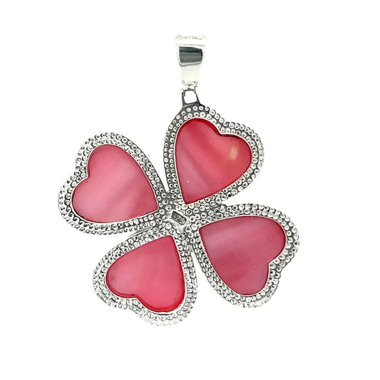 Sterling Silver Four-leaf Clover Pendant