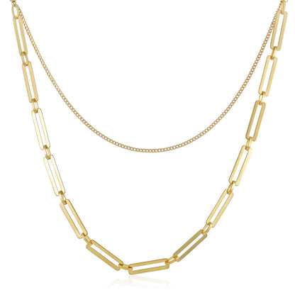 9ct Yellow Gold Curb Chain Design Necklace