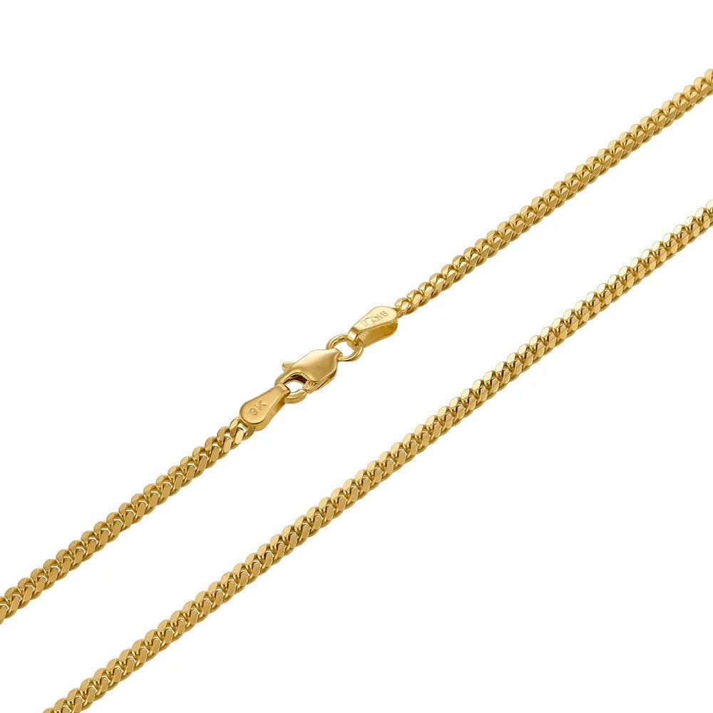 9ct Yellow Gold Cuban