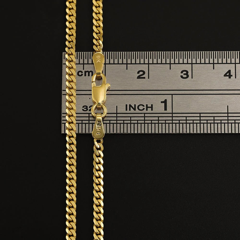 9ct Yellow Gold Cuban