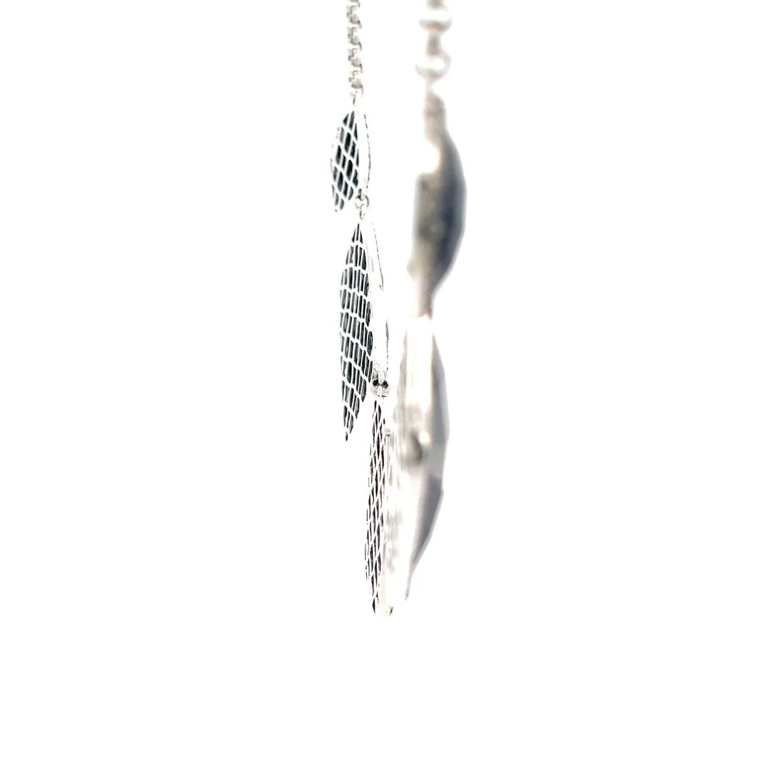 925 Silver Sterling Silver Black Onyx Necklace