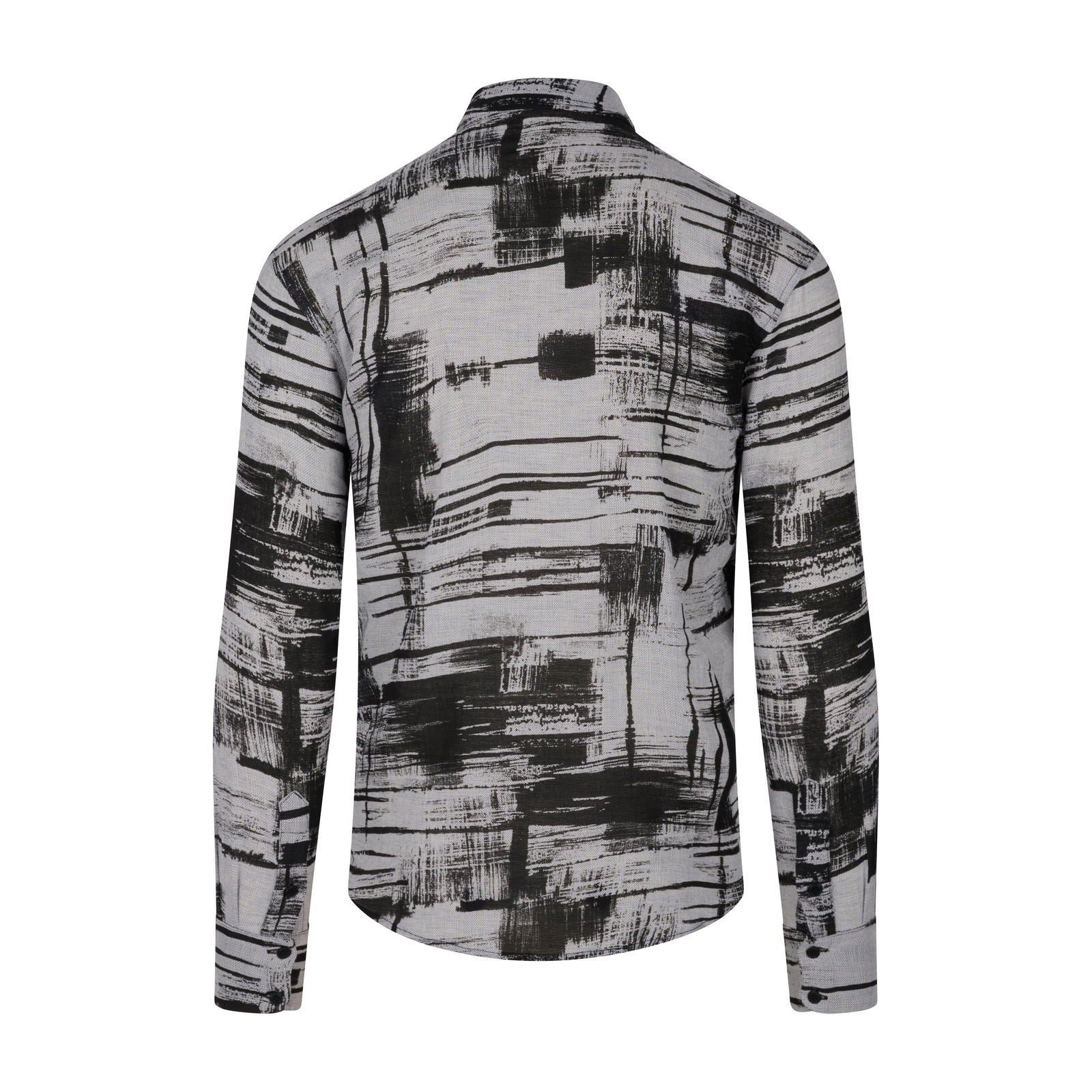 Geometric Harmony Linen Shirt - Mens - My Luxe Brands