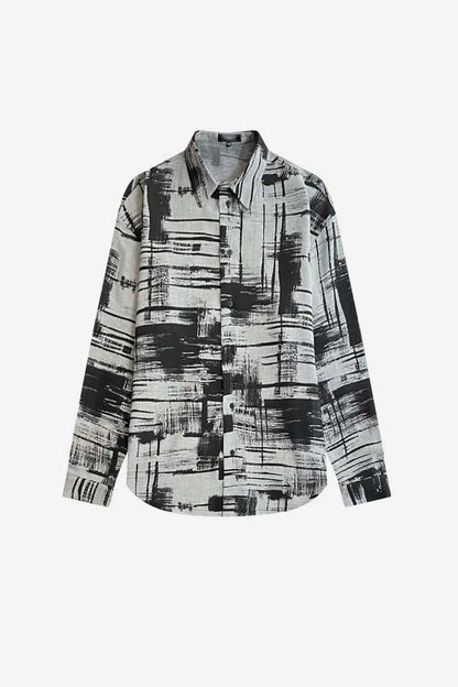 Made in France 100% Linen Oversized Shirt - Mens - My Luxe Brands