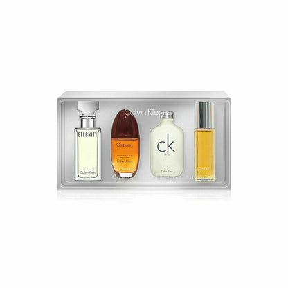 Calvin Klein Collection Gift Set 15ml Eternity EDP Spray + 15ml Obsession EDP Spray + 15ml CK One EDT Spray + 15ml Escape EDP Spray