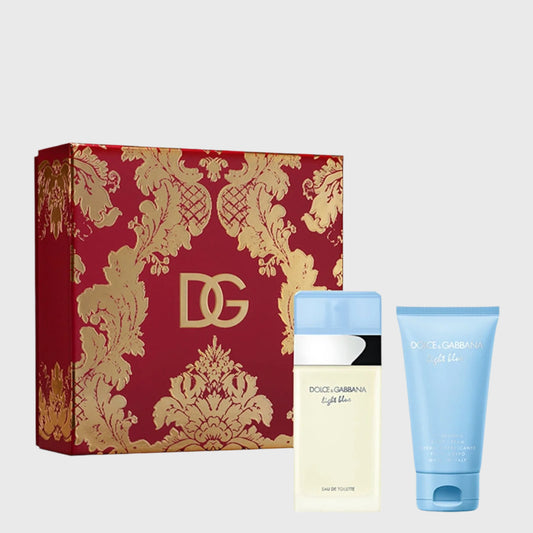 Dolce & Gabbana Light Blue Gift Set 50ml EDT + 50ml Body Cream