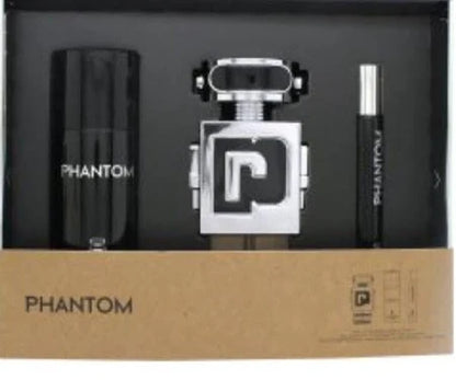 Paco Rabanne Phantom Gift Set 100ml EDT + 10ml EDT + 150ml Deodorant Spray