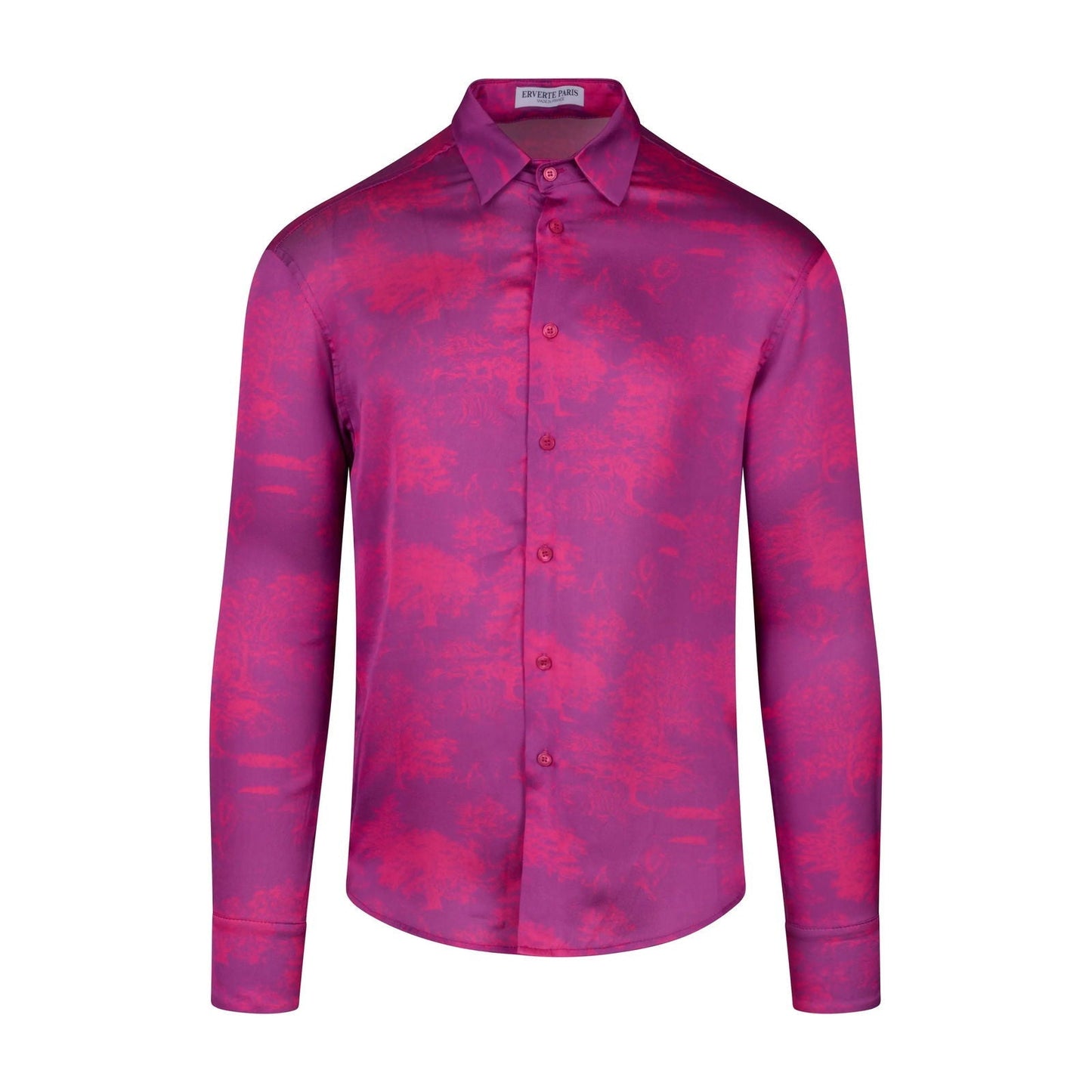 Silk Shirt with Savanna Print - Made in France - Mens - My Luxe Brands