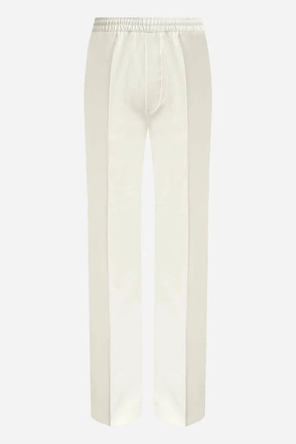 Straight Cut Pants - 100% Thick Cotton, Made in France - My Luxe Brands